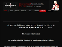 Tablet Screenshot of bowling-center.fr
